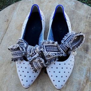 ROTHY'S TUXEDO MARY JANE WOMEN FLAT SHOES